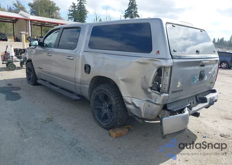 2020 Ram 1500 Big Horn 4X4 5'7 Box из США, поврежденный, VIN 1C6SRFFT2LN310877